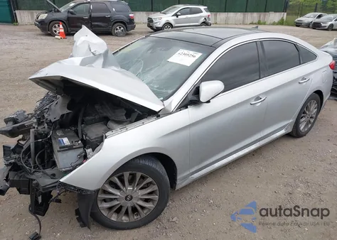 2015 Hyundai Sonata Limited из США, поврежденный, VIN 5NPE34AF9FH028446